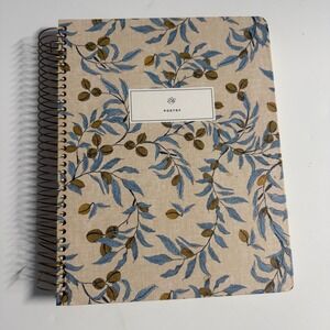 ESV Spiral-Bound Journaling Bible Poetry Crossway Floral Cloth Cover Job Psalms